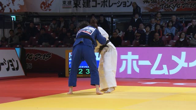 101: Uchi mata - JPN v FRA -57kg