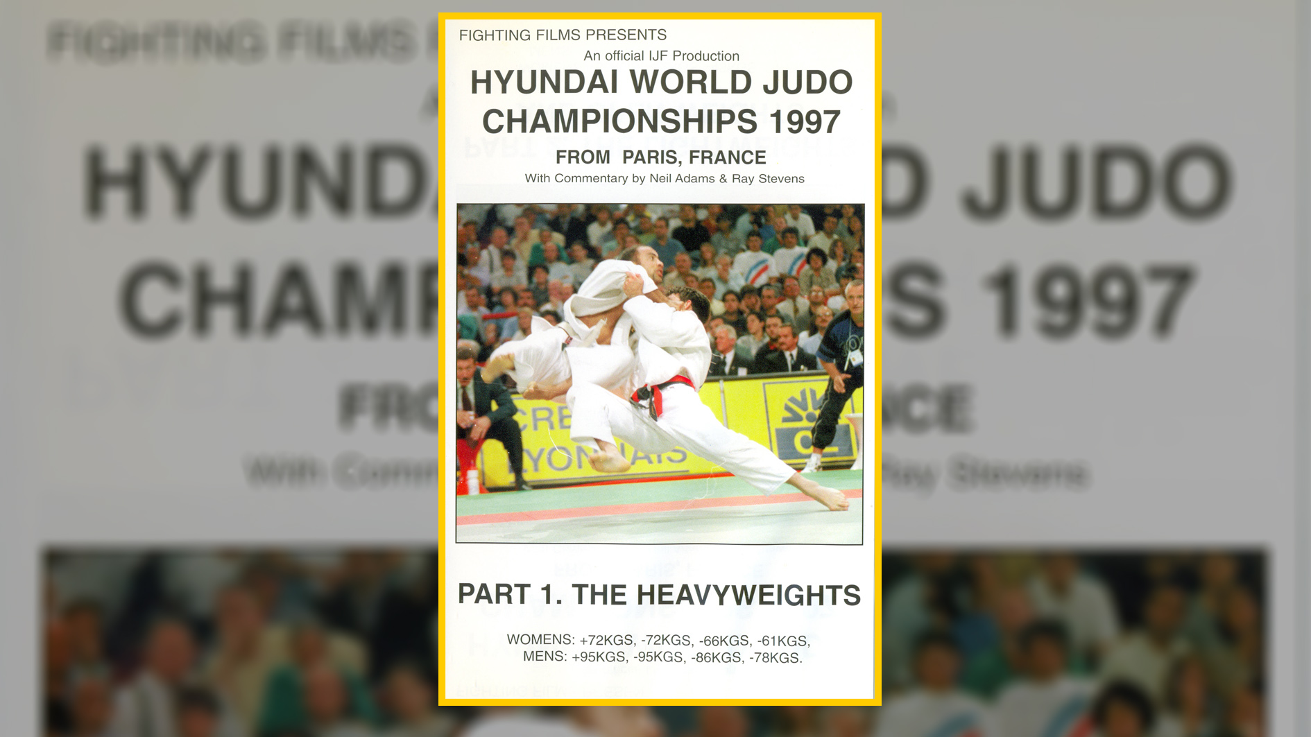 1997 World Judo Championships: Heavyweights | Paris