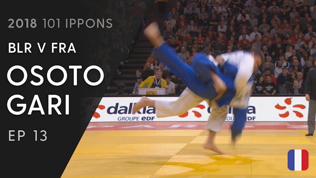 101: Osoto gari - BLR v FRA -100kg