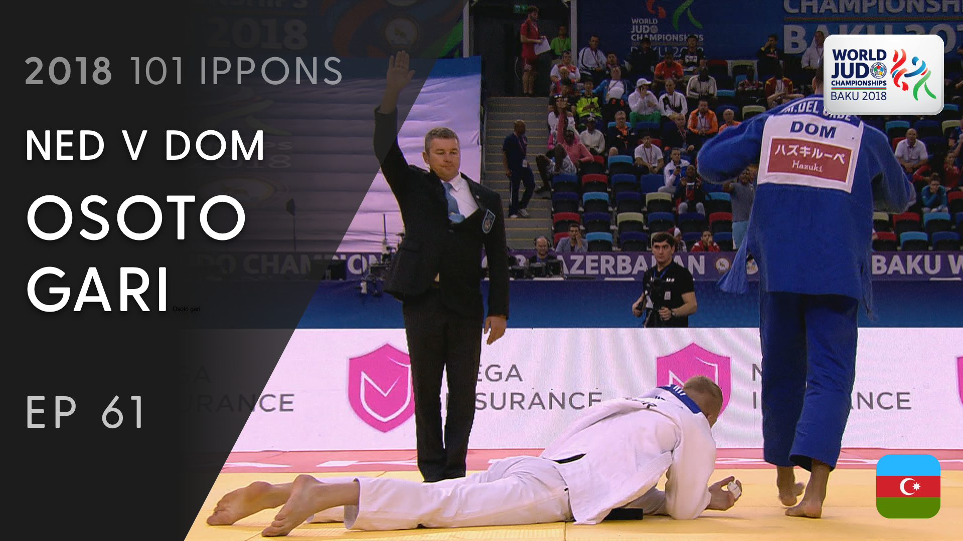 101: Osoto gari - NED v DOM -81kg