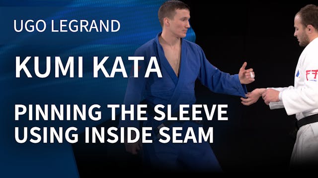 Kumi kata - Pinning the sleeve using ...