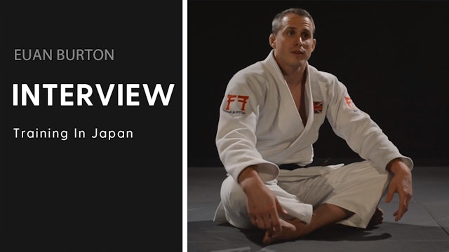 Training In Japan | Interview | Euan Burton
