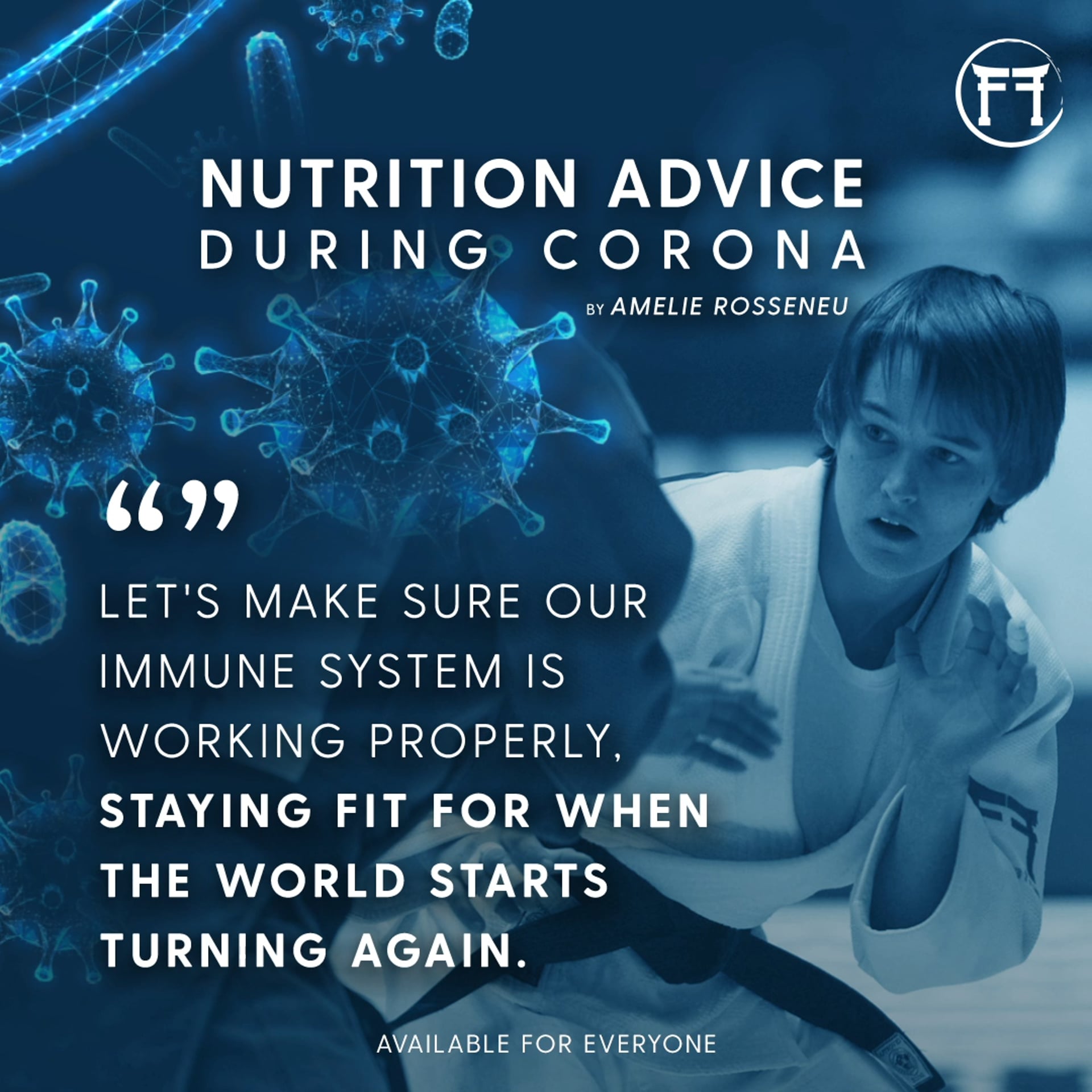 Nutrition advice during COVID-19 / Coronavirus | Blog by Amelie Rosseneu