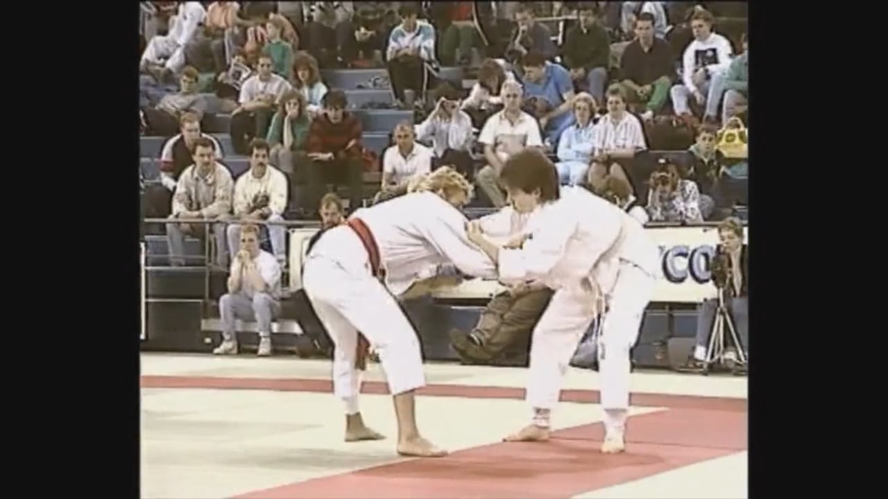 Neil Adams and Karen Briggs - Seoi nage
