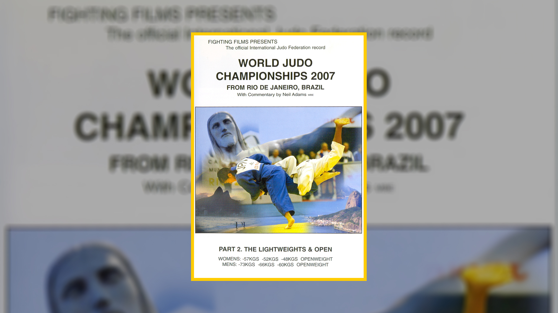 2007 World Judo Championships: Lightweights | Rio de Janeiro