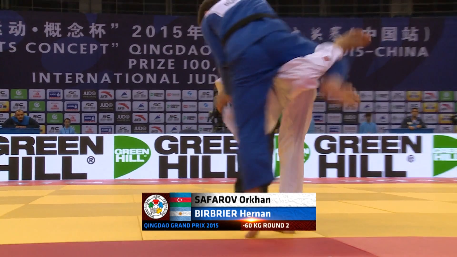 101: Uchi mata - AZE v ARG -60kg