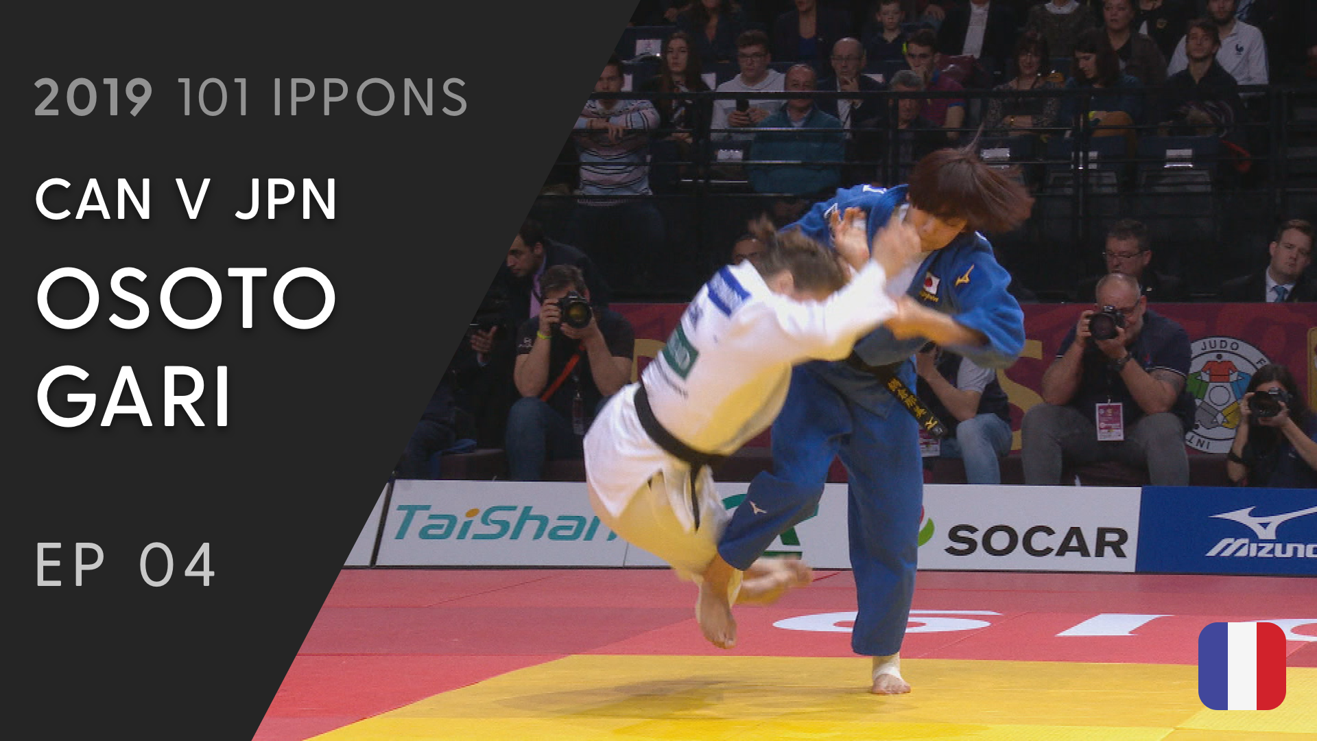 101: Osoto Gari - CAN v JPN -63kg