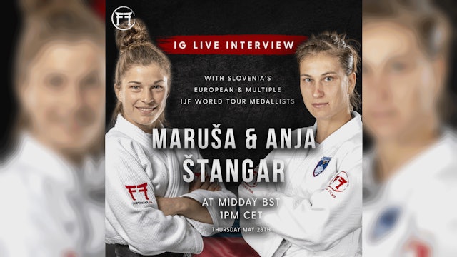 IG Live With Anja & Marusa Stangar