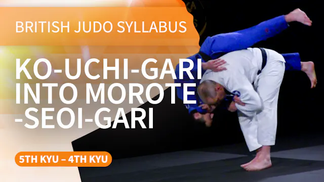 Ko-uchi-gari into Morote-seoi-gari