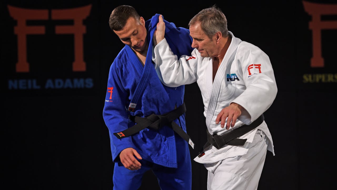 How Korea's An Wins from a Lapel Grip Neil Adams Superstar Judo