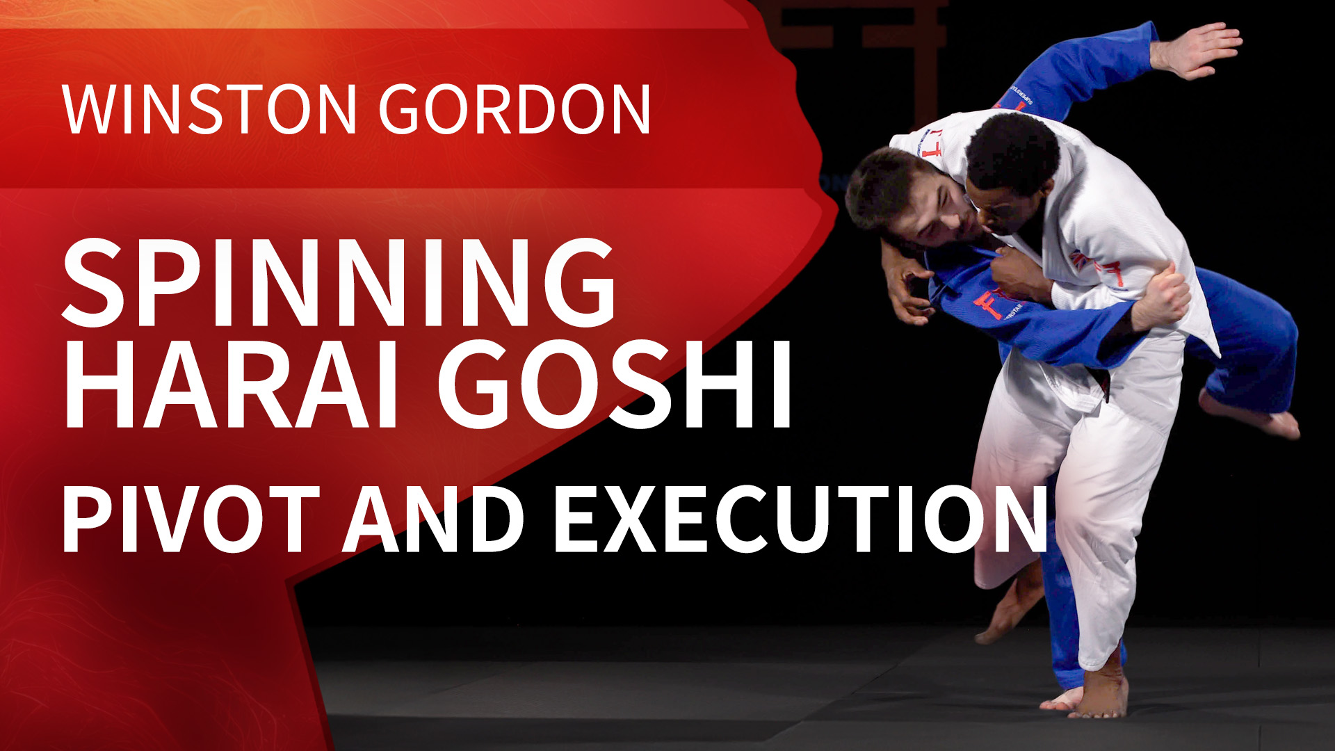 Spinning Harai goshi - Pivot and Execution | Winston Gordon