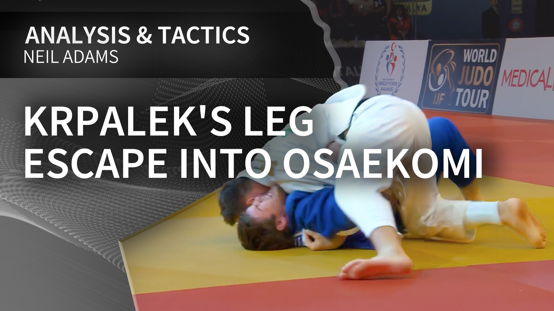 Krpalek's leg escape into Osaekomi | Neil Adams