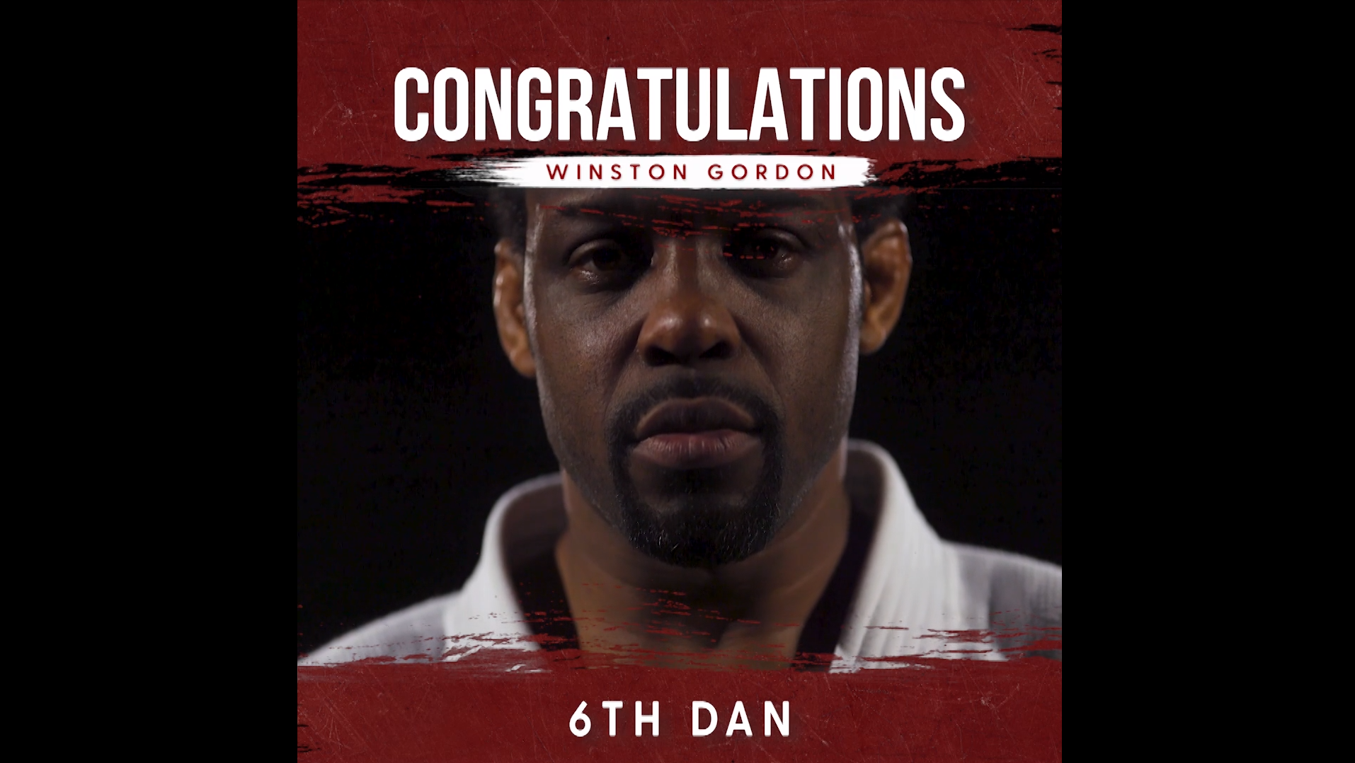 Congratulations To Winston Gordon On His 6th Dan!
