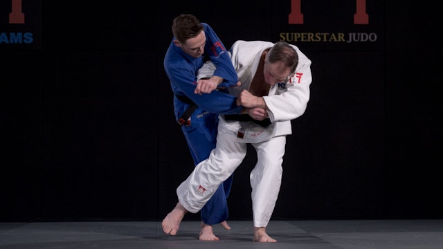 Fonseca's double sleeve grip for Osoto gari | Neil Adams