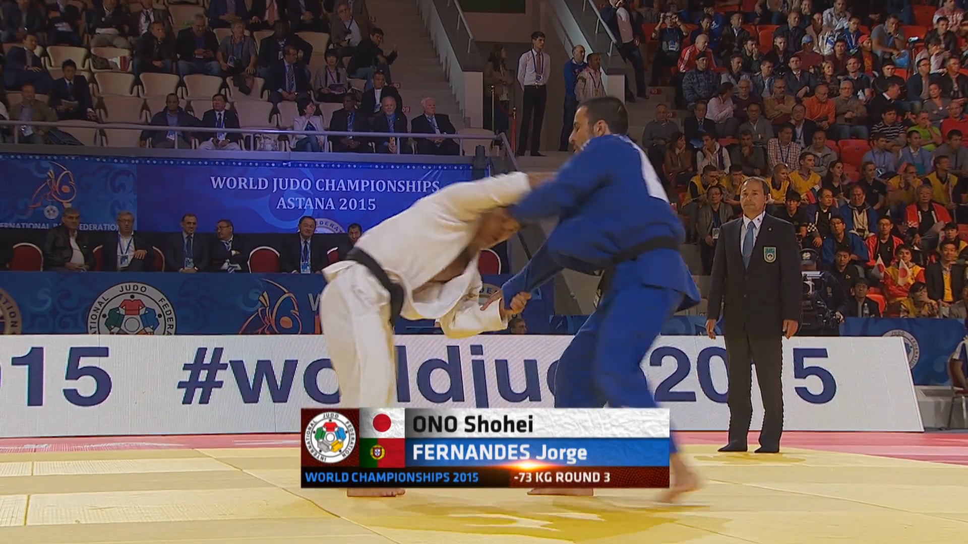 101: Osoto gari - JPN v POR -73kg