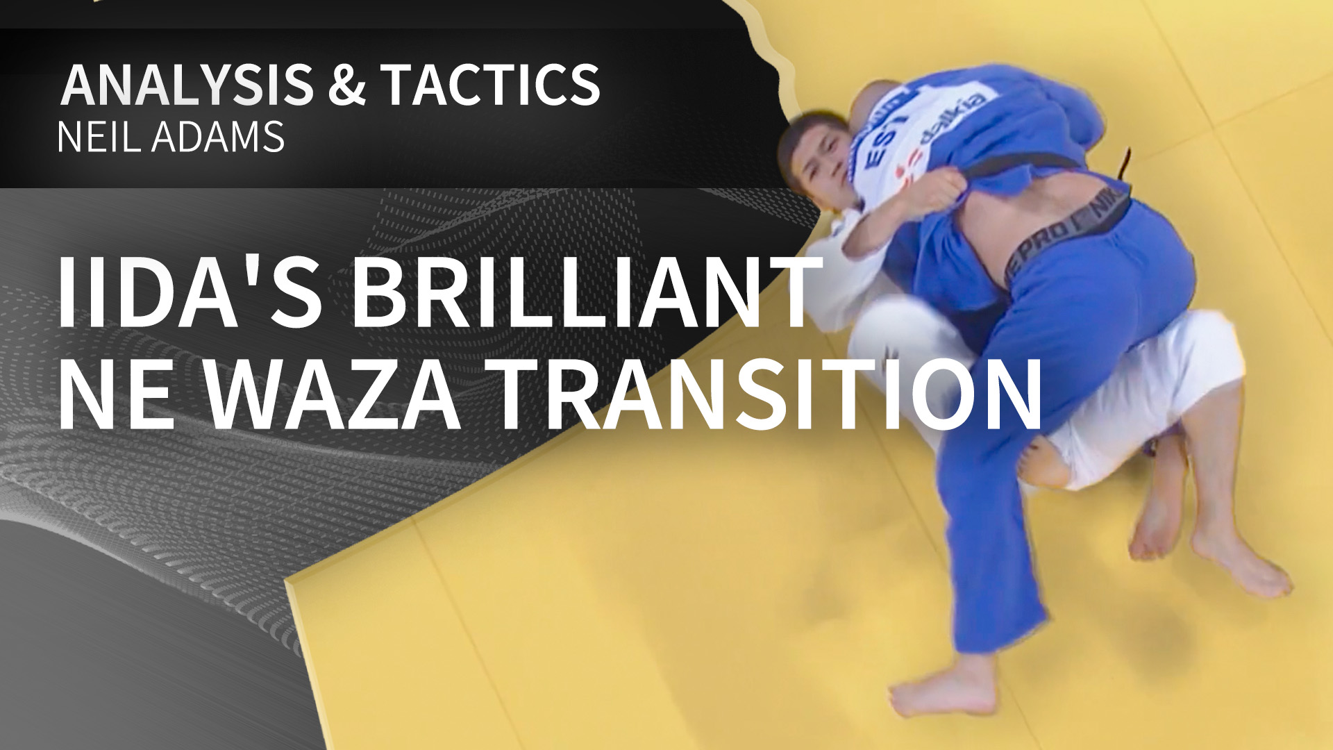 Iida's brilliant Ne waza transition | Neil Adams