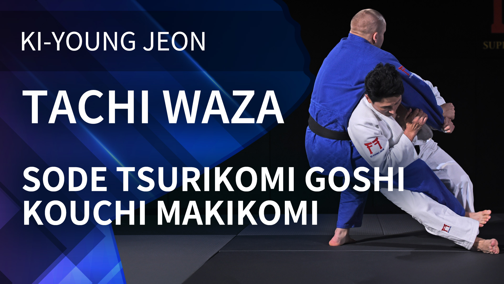 Sode tsurikomi goshi Kouchi makikomi | Korean Judo