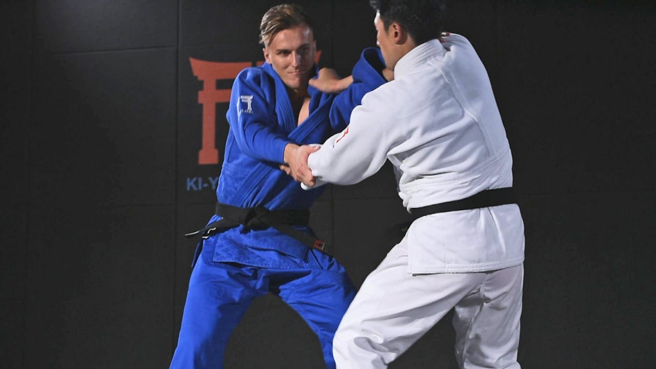 Switching from left to right Seoi Korean Judo Tachiwaza