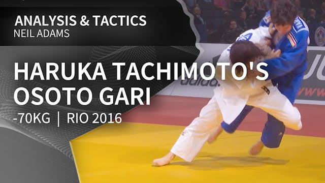 -70kg Haruka Tachimoto's (JPN) Osoto ...