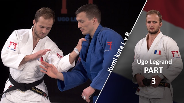 Kumi kata - Controlling the lapel, using the elbow vs opposite | Ugo Legrand