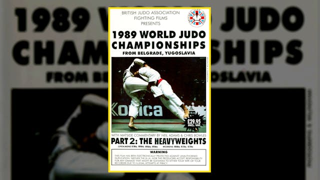 1989 World Judo Championships: Heavyw...