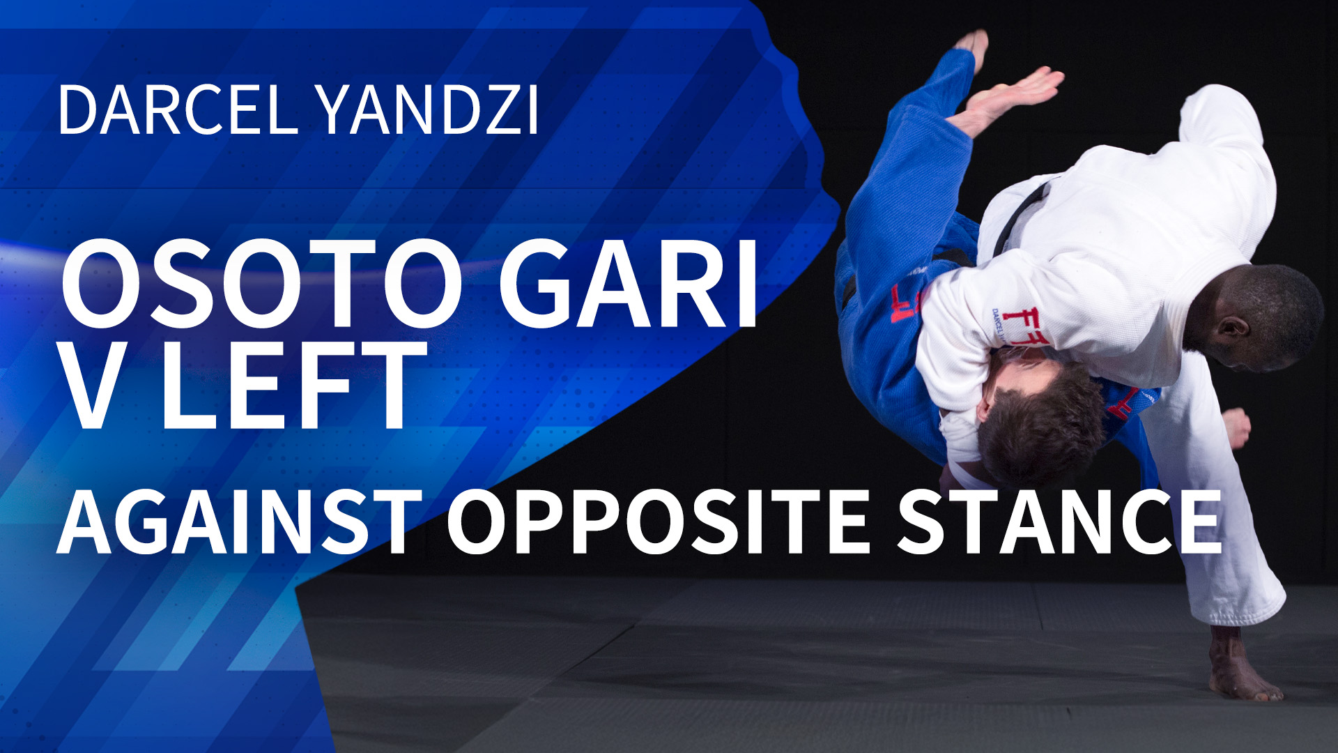 Osoto gari against opposite stance | Darcel Yandzi