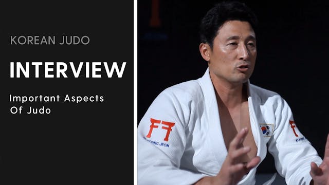 Important Aspects Of Judo | Interview | Ki-Young Jeon
