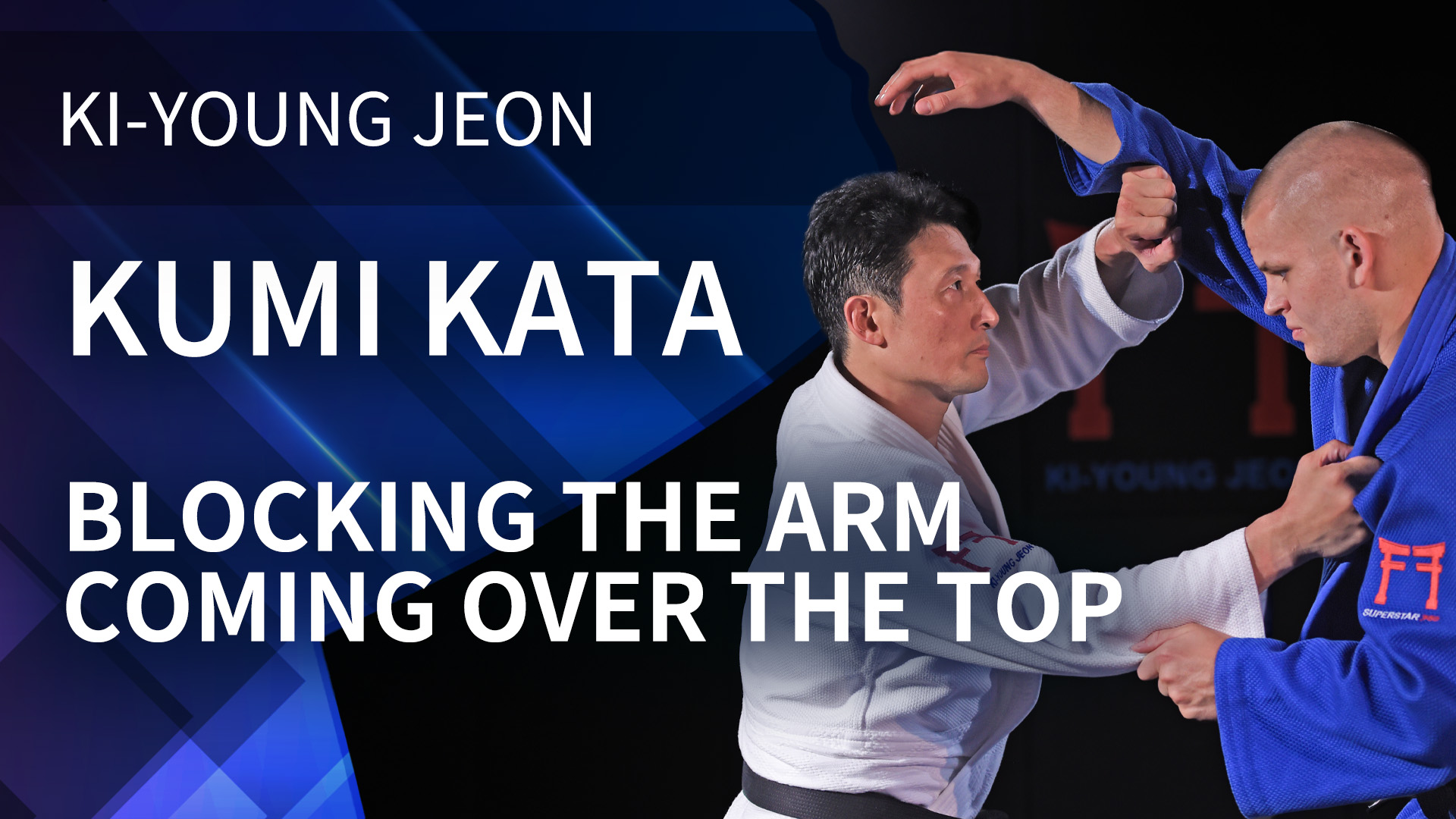 Blocking the arm coming over the top | Korean Judo