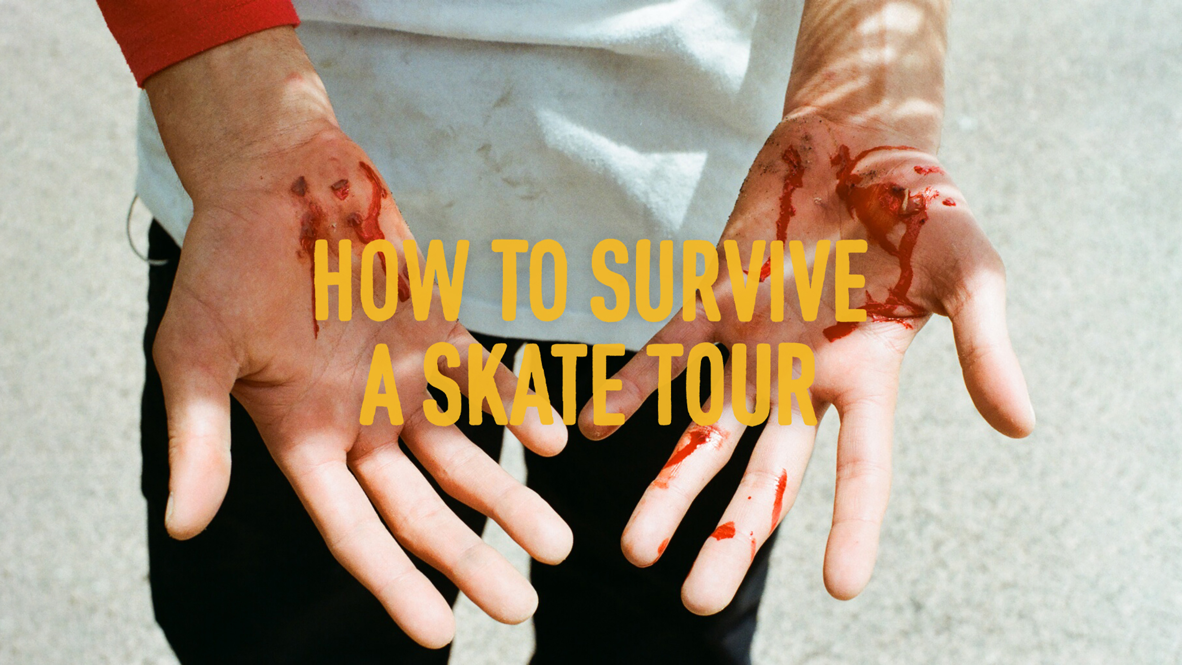 How To Survive a Skate Tour