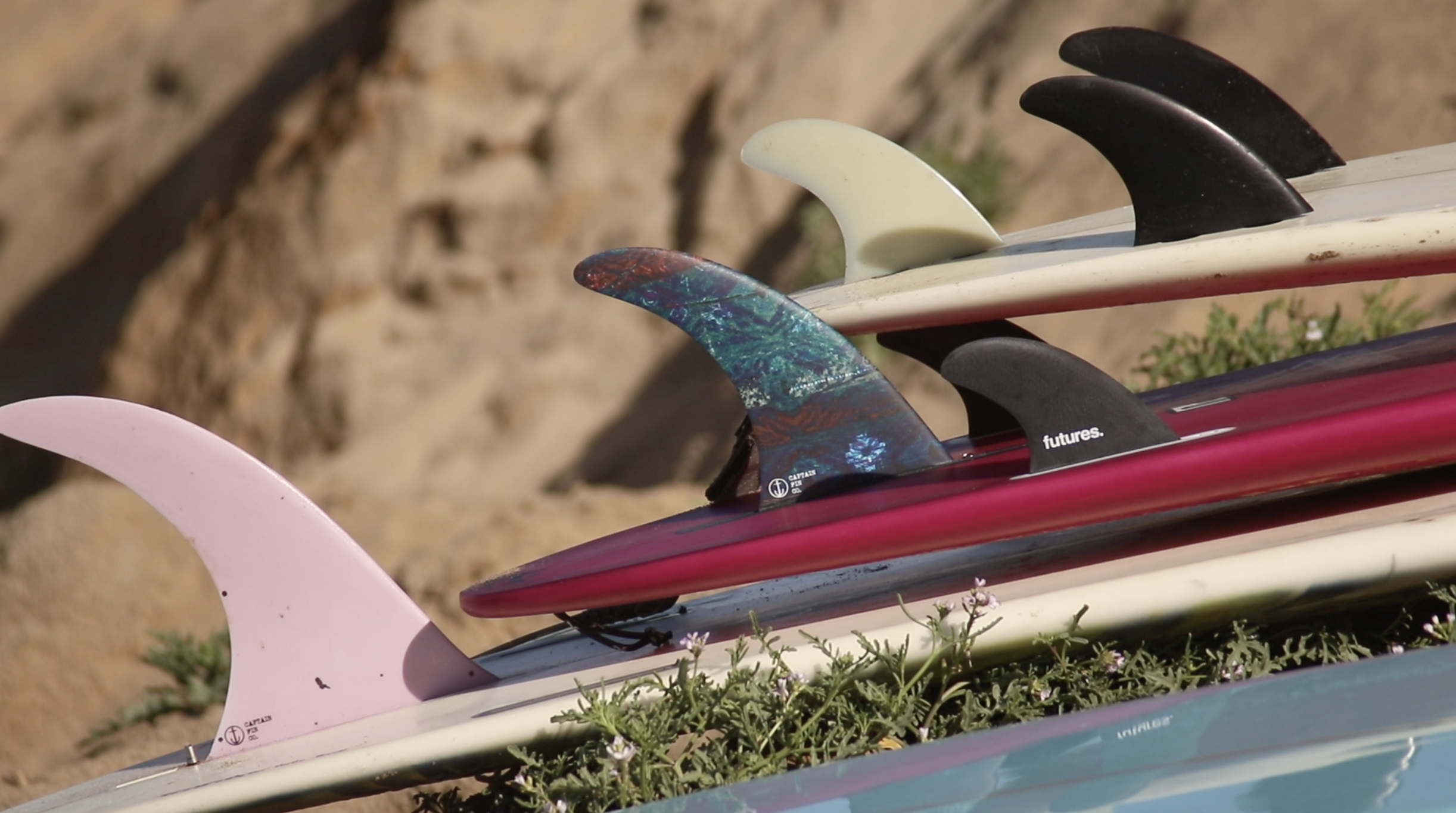 All About Surfboard Fins 