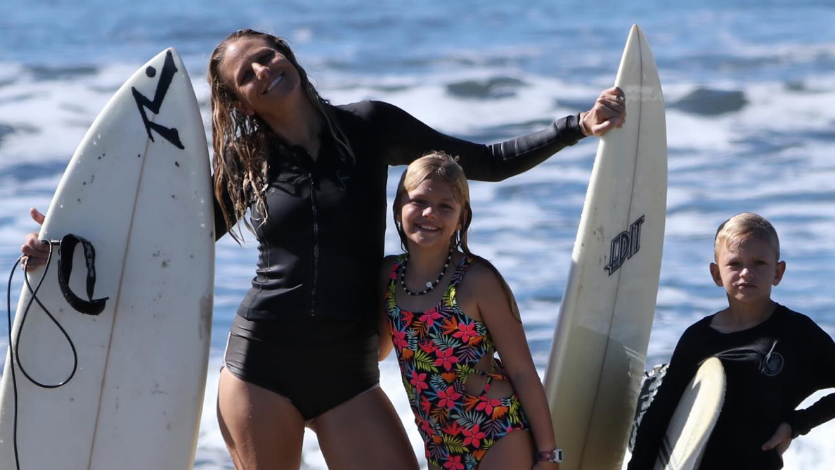 Tips For Surfing With Kids: Holly's Journey