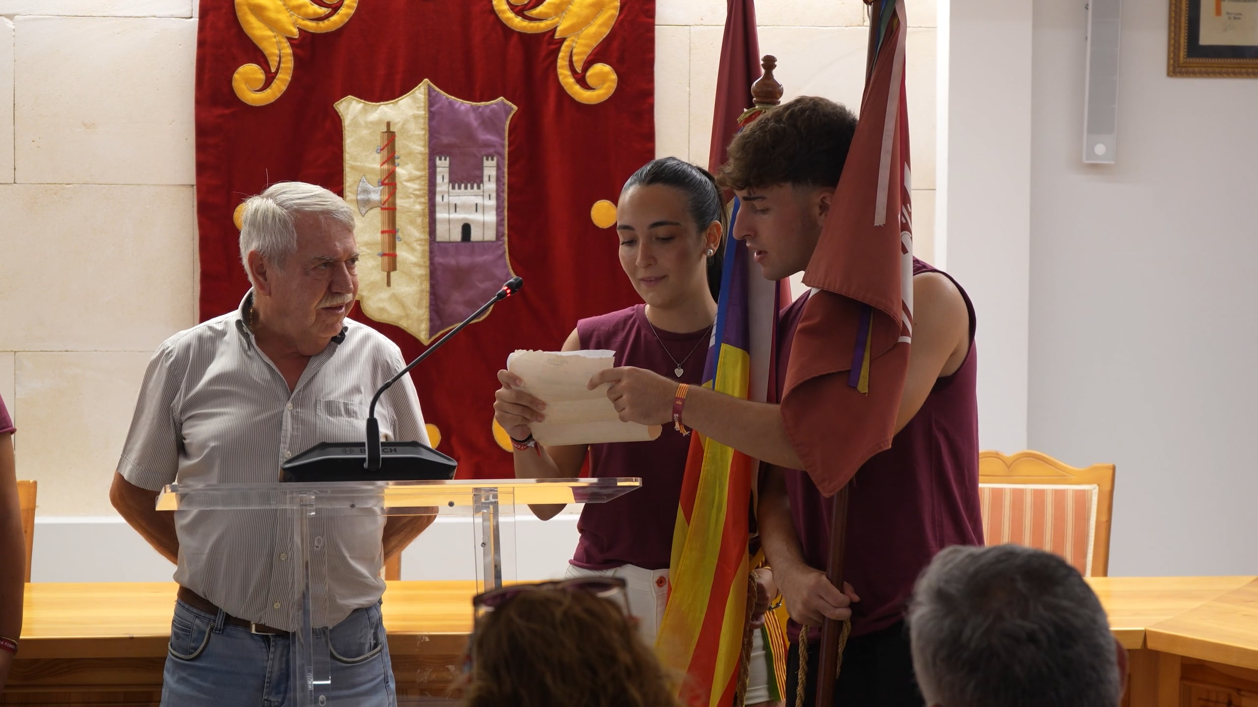 Els Quintos de Consell tenen el permís per começar la festa