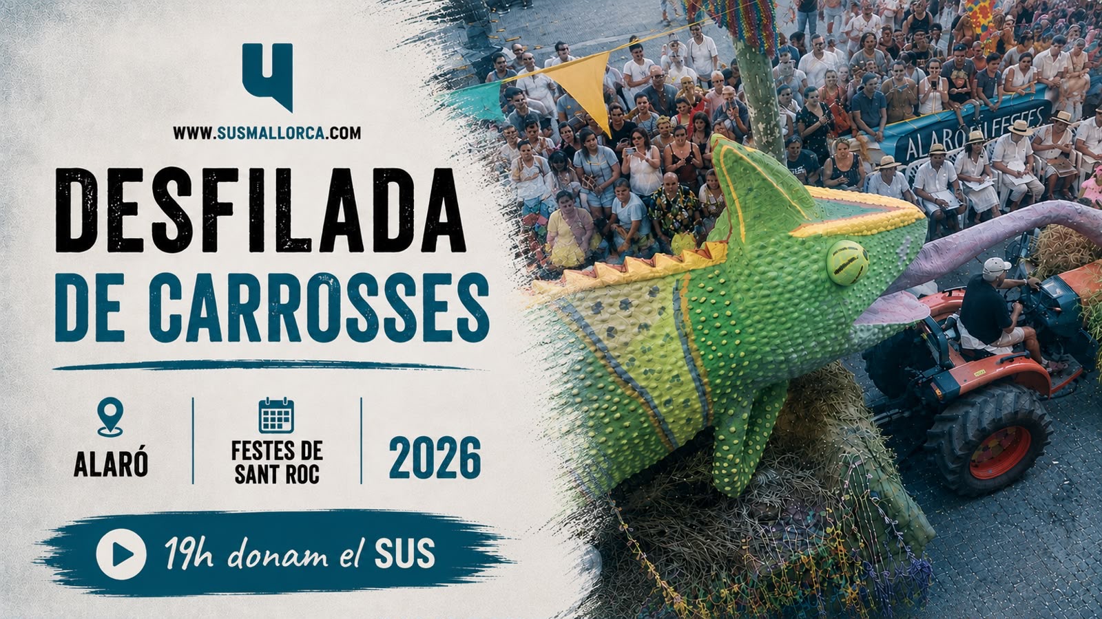 Desfilada de Carrosses d'Alaró / Sant Roc 2026