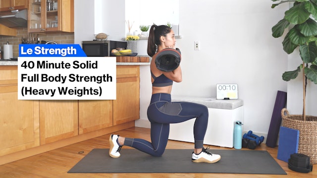 40m SOLID FULL BODY STRENGTH (HEAVY WEIGHTS)