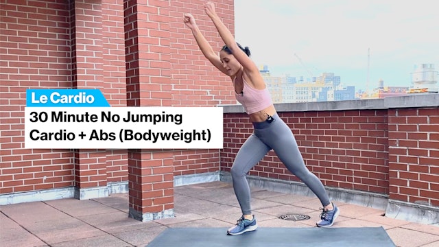 30m NO-JUMPING CARDIO & ABS (BODYWEIGHT)