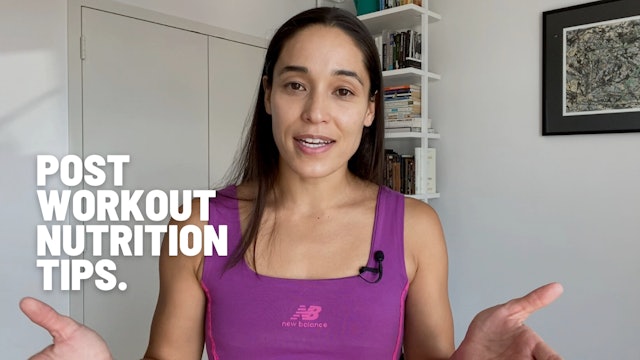 POST-WORKOUT NUTRITION TIPS