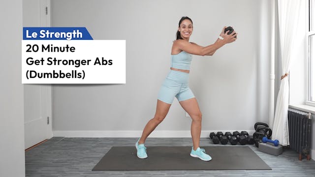 20m Get Stronger Abs (DBs)