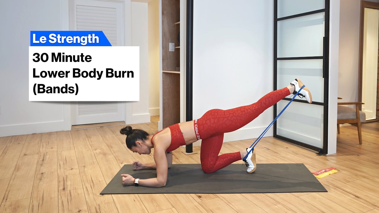 30m LOWER BODY BURN BANDS BANDS Le Sweat TV