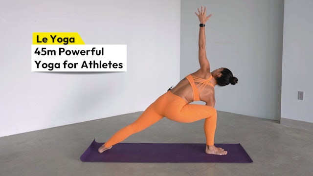 45m Powerful Yoga for Athletes