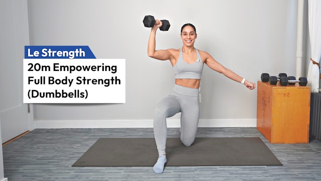 20m Empowering Full Body Strength (DBs)