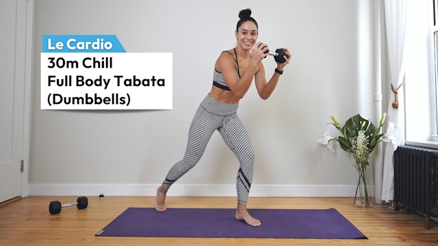 30m Chill Full Body Tabata (DBs)