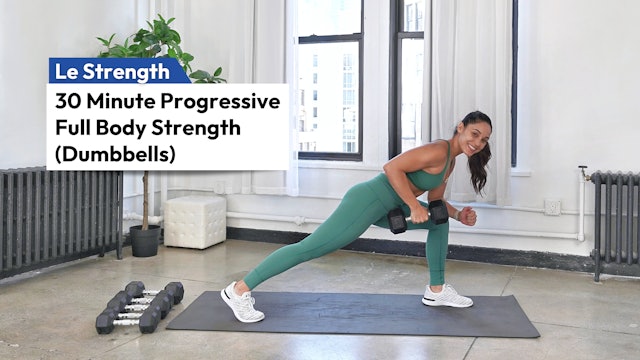 30m PROGRESSIVE FULL BODY STRENGTH (DBs)