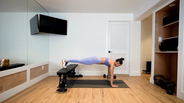 FEET-ELEVATED PLANK [EXERCISE]