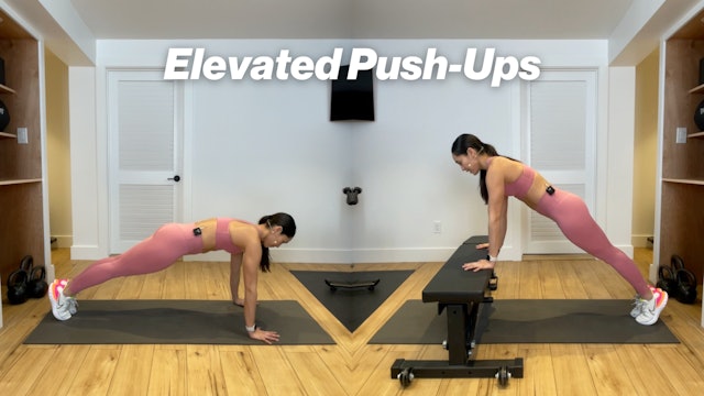 [HOW TO] Elevated Push-Ups