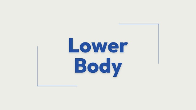 LOWER BODY EXERCISES