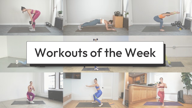 Workouts of the Week