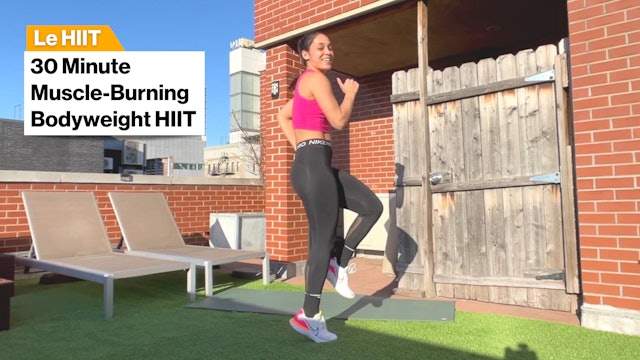 30m MUSCLE-BURNING BODYWEIGHT HIIT