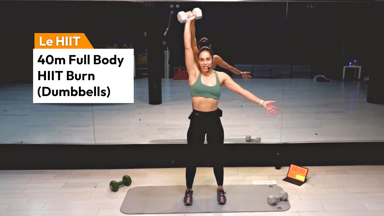 Full body hiit online with dumbbells