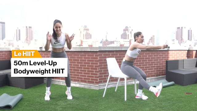 50m LEVEL-UP BODYWEIGHT HIIT