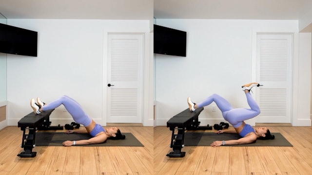 FEET-ELEVATED HIP LIFT [EXERCISE]
